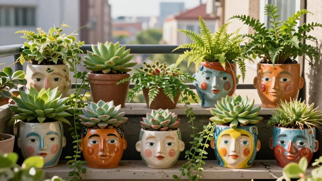 11 Head Planter Ideas That Are Quirky Sculptural And Genuinely Hard To Walk Past