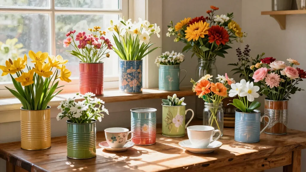 11 Homemade Flower Pot Ideas You Can Make From Things Already In The House