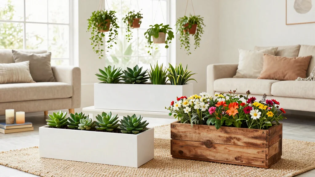 11 Indoor Planter Box Ideas That Look Built-In Even When They Are Not