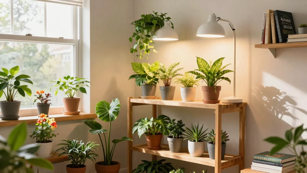 11 Plant Stand With Grow Light Ideas For Thriving Plants Even In The Darkest Corners