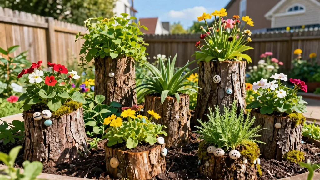11 Tree Stump Planter Ideas That Turn A Dead Tree Into A Living Garden Feature