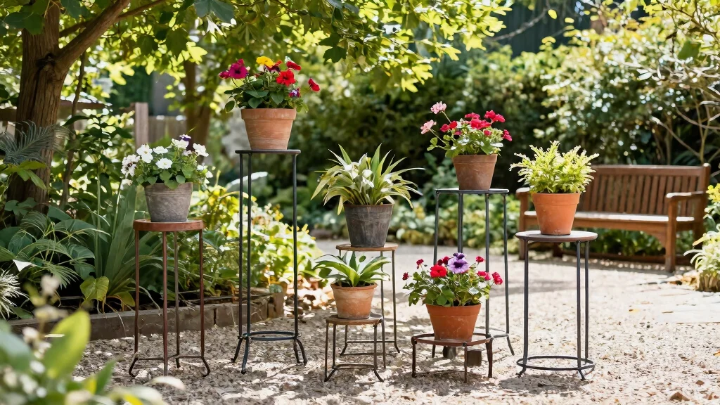 12 Outdoor Metal Plant Stand Ideas For A Durable Stylish Garden Display