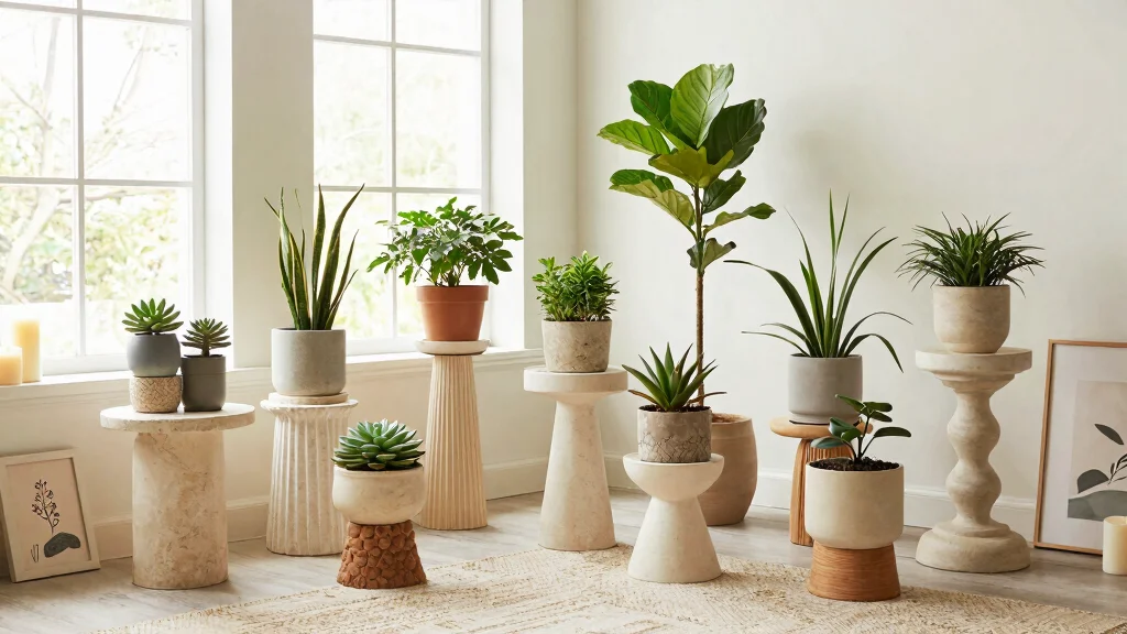 12 Pedestal Plant Stand Ideas For A Sculptural Gallery-Worthy Plant Display