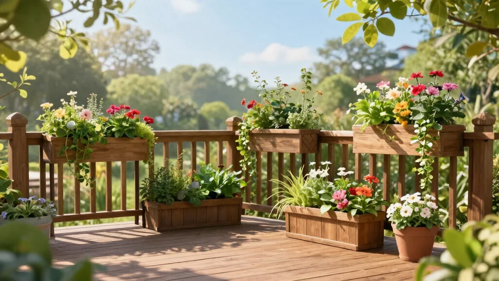 12 Planter Box Ideas Around The Deck For A Lush Beautifully Framed Outdoor Space