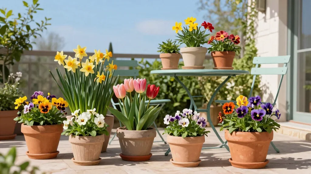 12 Spring Flower Pot Ideas Bursting With Colour, Texture, And Fresh Energy