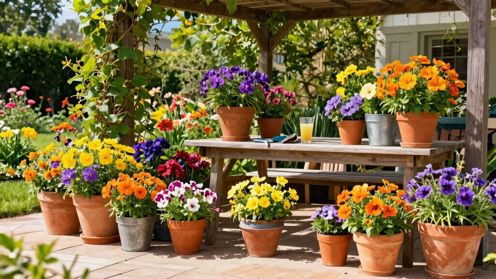 13 Outdoor Flower Pot Ideas That Thrive In Full Sun Without Missing A Beat